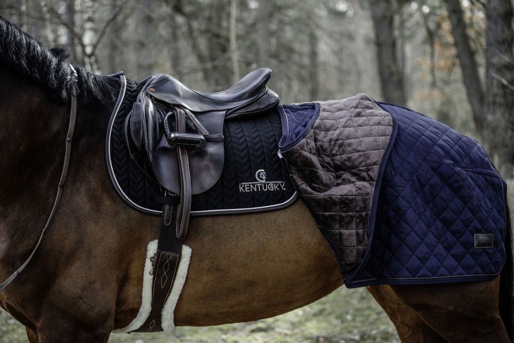KENTUCKY® HORSEWEAR Ausreitdecke 160 g, marine