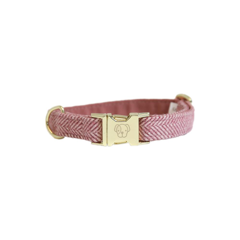 KENTUCKY® DOGWEAR Hundehalsband aus Wolle, altrosa