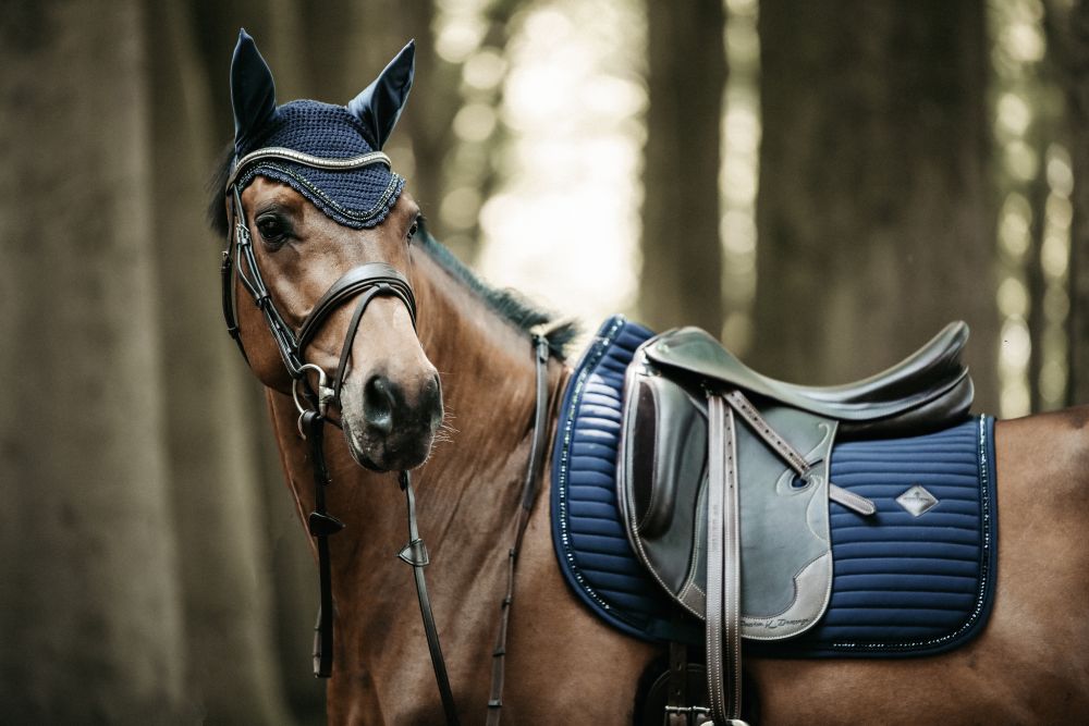 KENTUCKY® HORSEWEAR Schabracke Pearls Dressur, marine