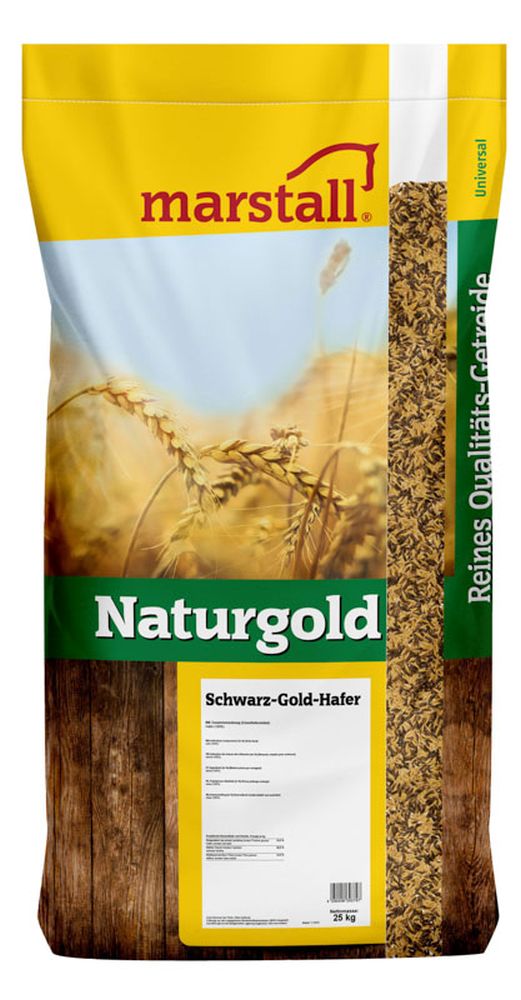 MARSTALL® Naturgold Schwarz-Gold-Hafer (ganz)