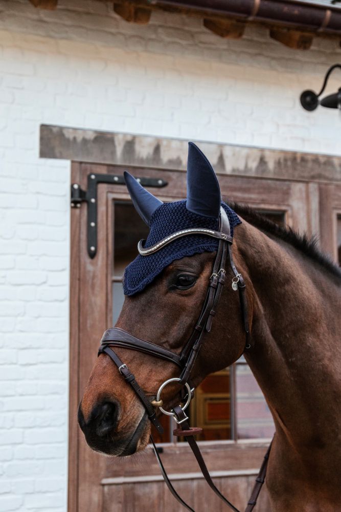 KENTUCKY® HORSEWEAR Fliegenhaube Soundless, dunkelblau