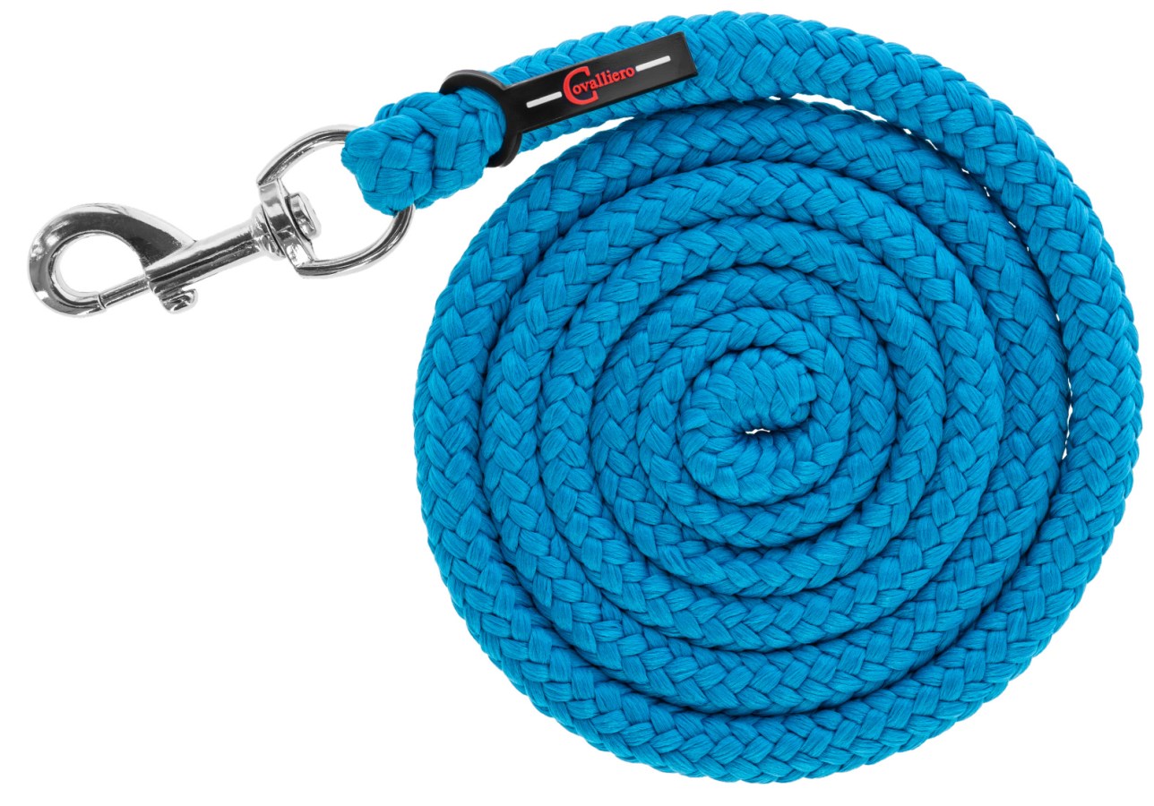 KERBL Führstrick Hippo, Karabinerhaken, blau 