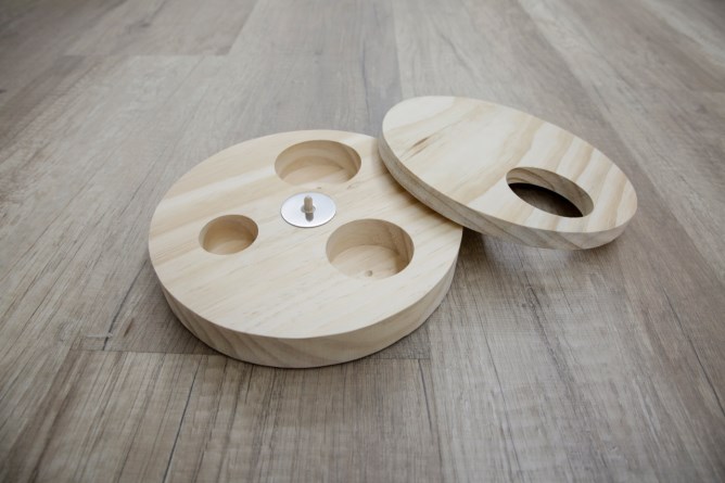 KERBL Denk- & Lernspielzeug für Nager Drehscheibe, ø 19cm