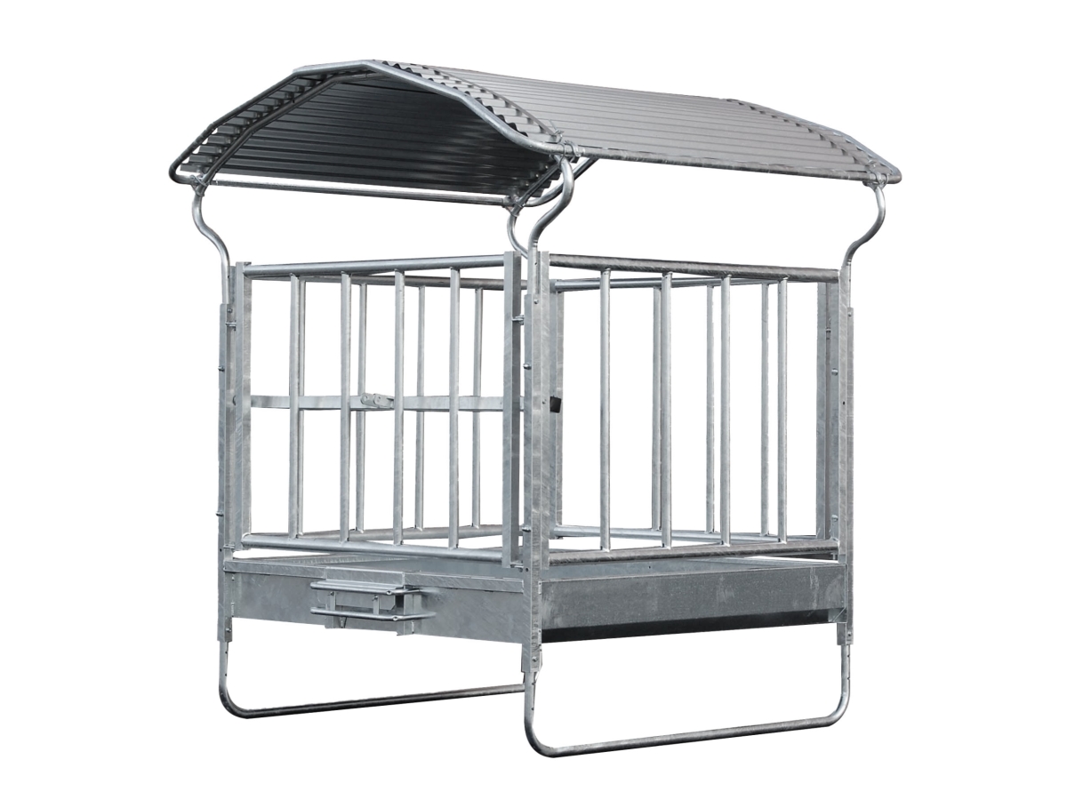 GROWI® Quaderraufe Basic mit Senkrechtfressgitter