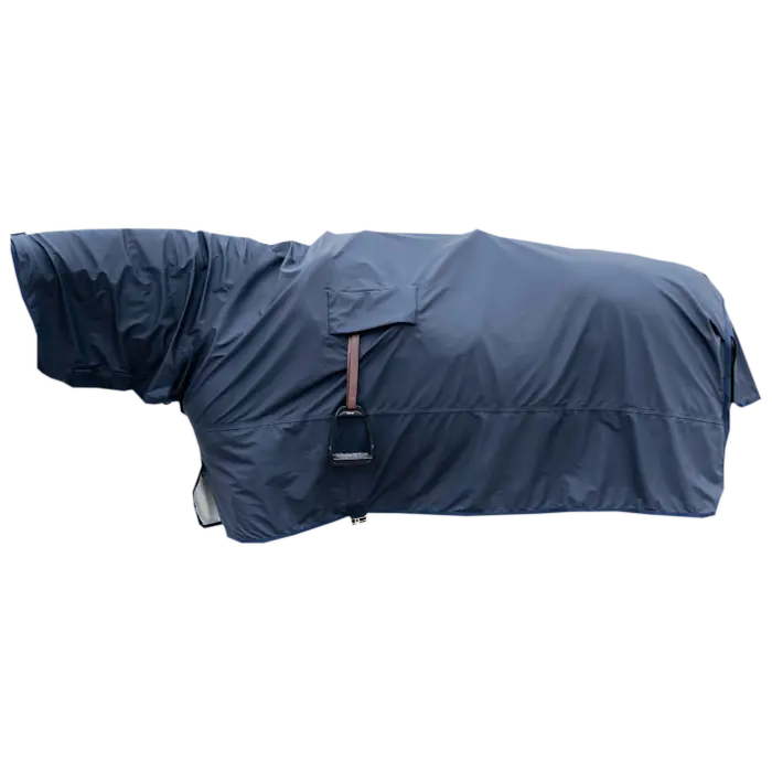 KENTUCKY® HORSEWEAR Regendecke Hurricane mit Steigbügelöffnung, marine