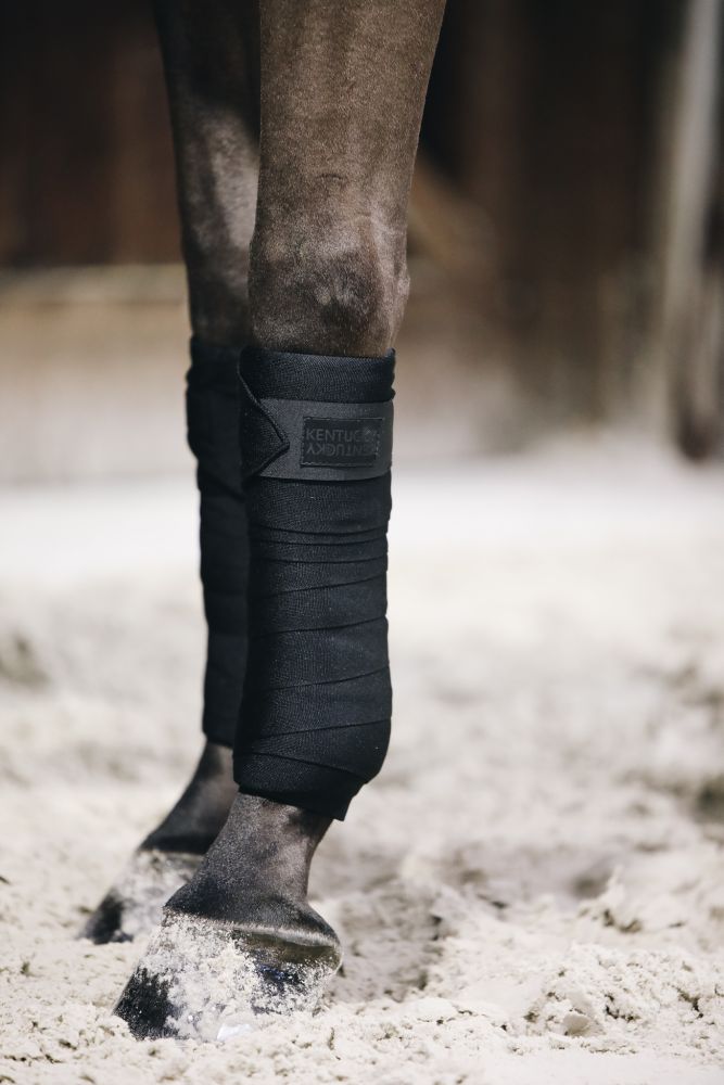 KENTUCKY® HORSEWEAR Repellent Arbeits-Bandagen, 2er-Set, schwarz 