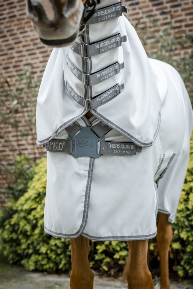 HORSEWARE® Amigo® Ripstop Hoody, silver/titanium 