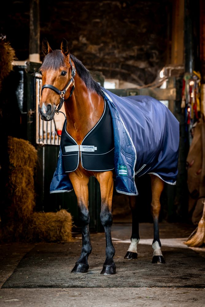 HORSEWARE® Dry Liner, 50 g, navy/silver