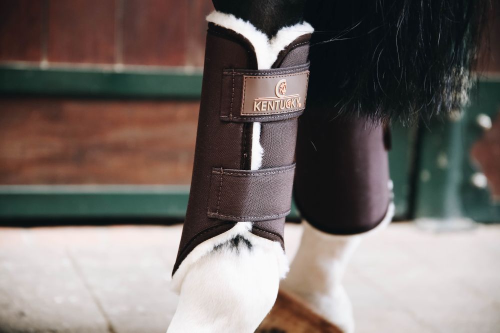 KENTUCKY® HORSEWEAR Gamasche Solimbra hinten, braun
