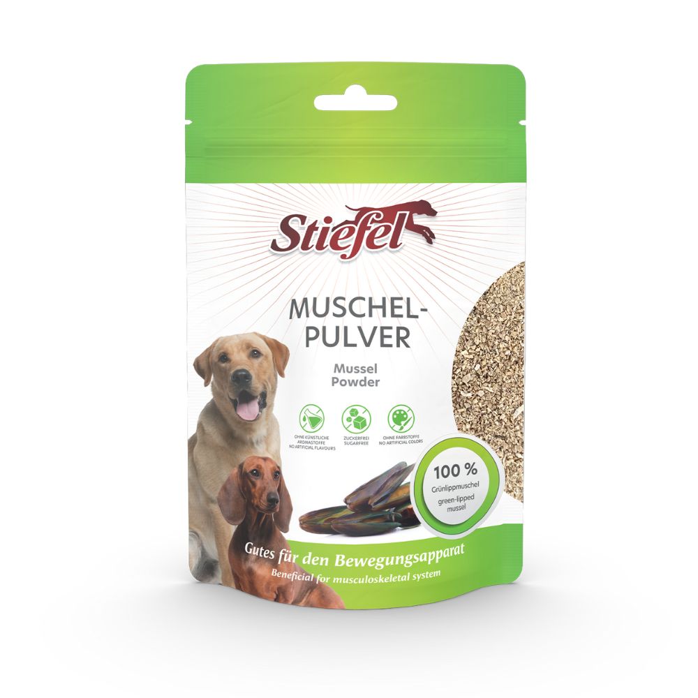 STIEFEL MUSCHELPULVER für Hunde