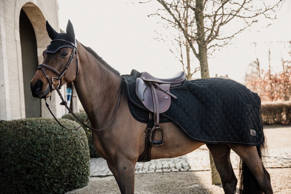 KENTUCKY® HORSEWEAR Ausreitdecke 160 g, schwarz