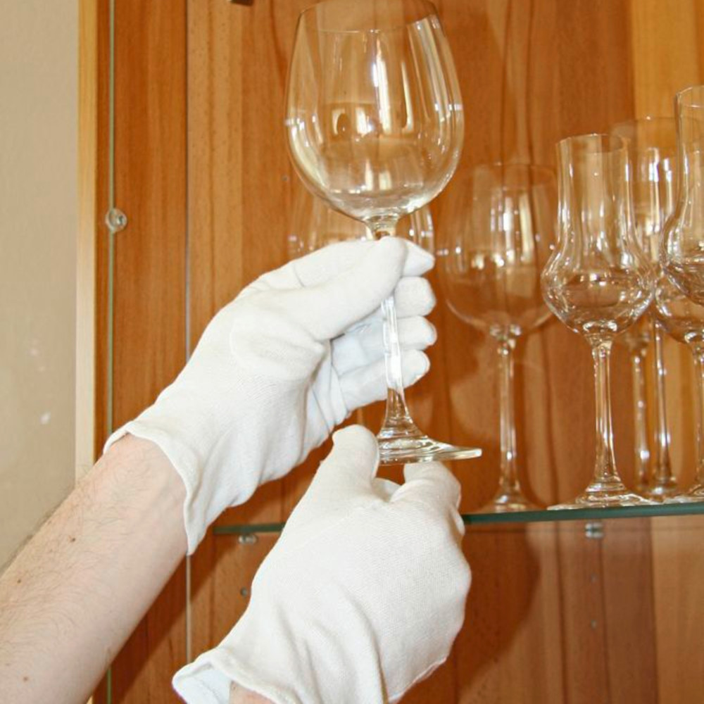 Baumwoll-Trikot-Handschuh DermaTex