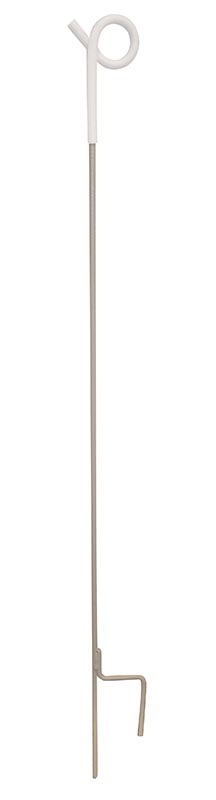 PULSARA Pigtail Pfahl, weiß, (10 Stück) 
