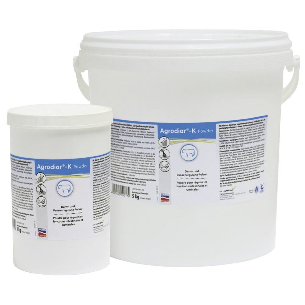 Agrodiar®-K Powder Darm- und Pansenregulanz-Pulver