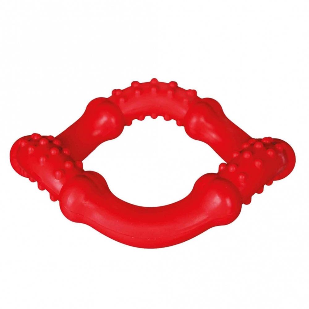 TRIXIE Aqua Toy Gummiring gewellt, 15 cm