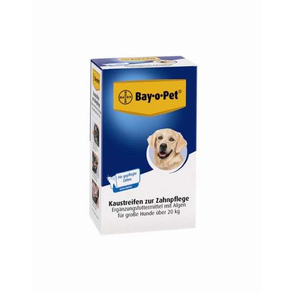 Bay·o·Pet® Zahnpflege Kaustreifen für große Hunde