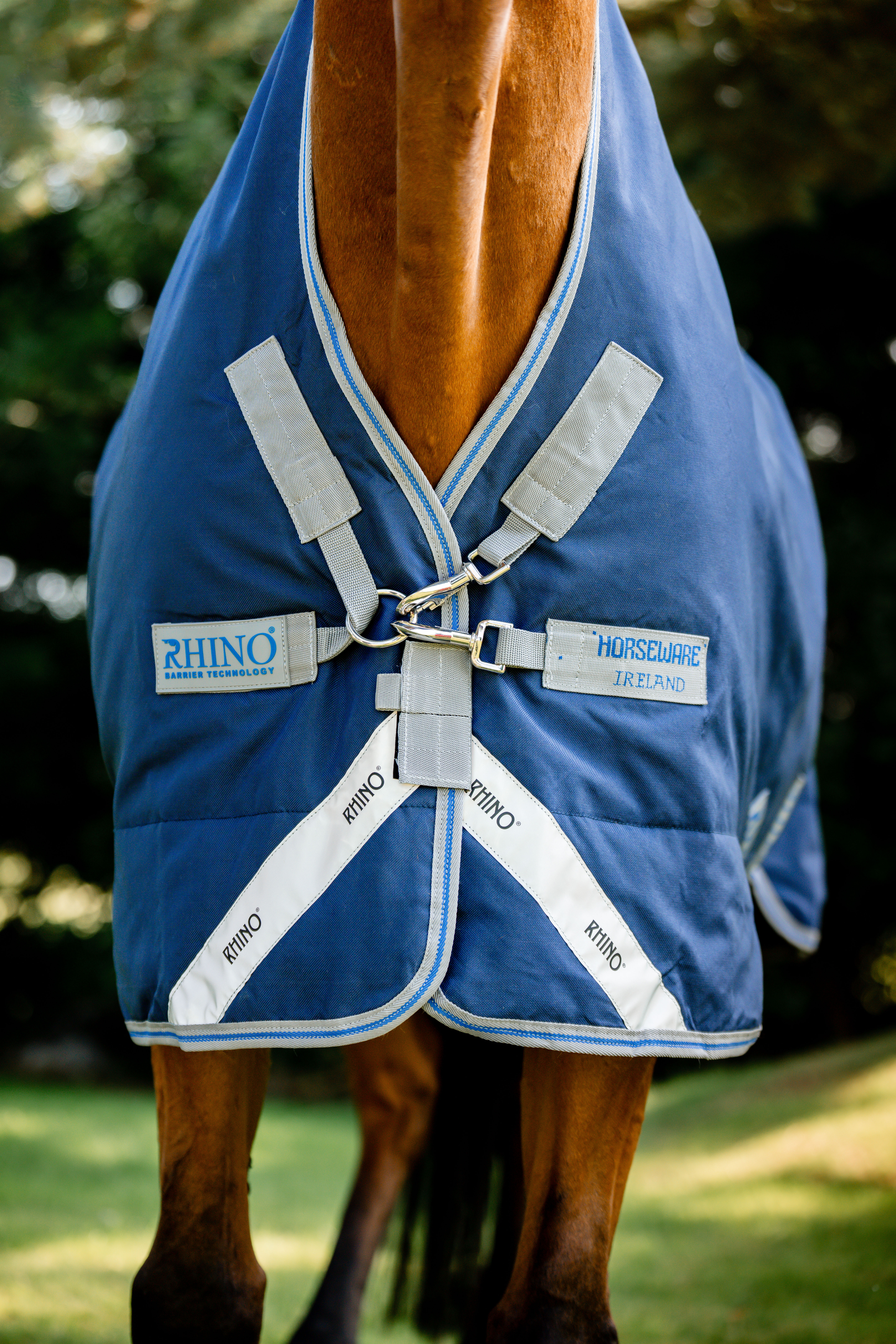 HORSEWARE® Rhino® Wug Turnout, 100 g, navy/titanium 