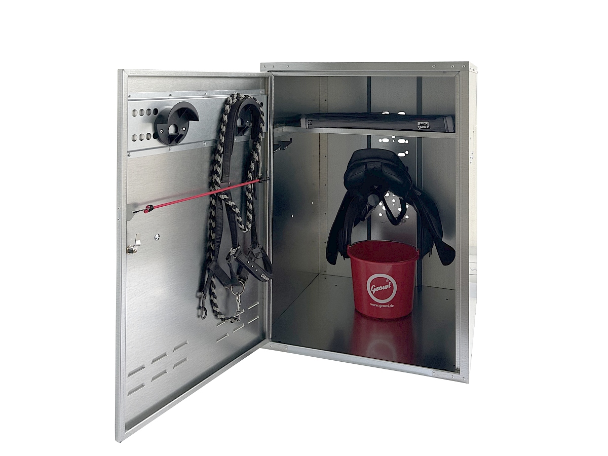 GROWI® Sattelschrank mit Zylinderschloss, 75 cm breit 