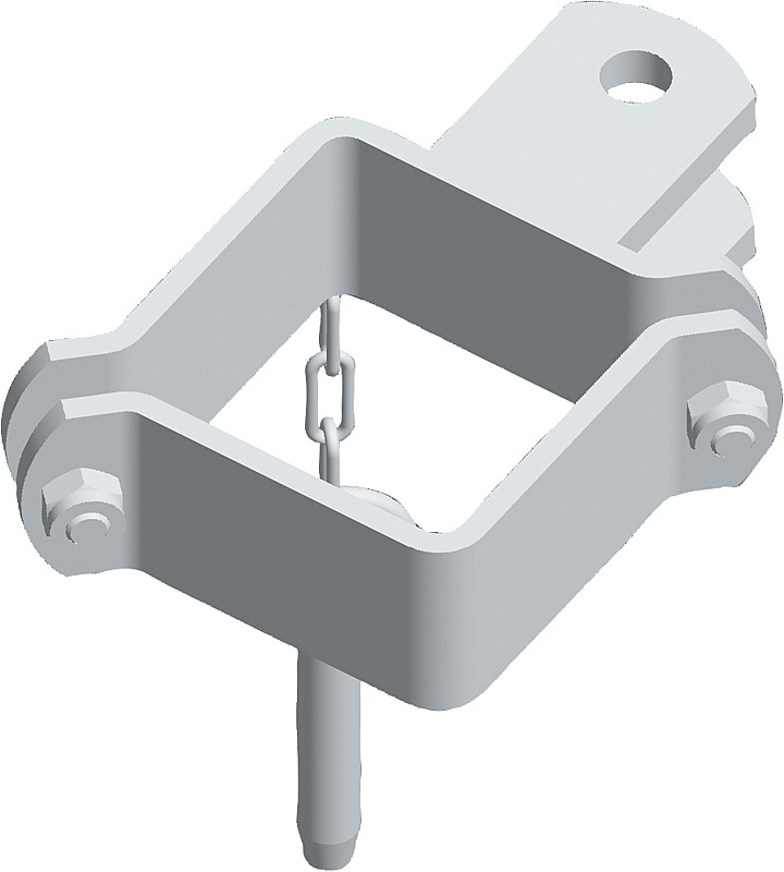 PATURA Schelle Quadrat 90 - Halter