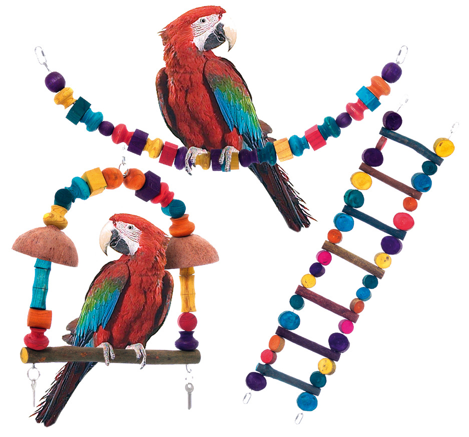 Spielzeug Natur für Papageien