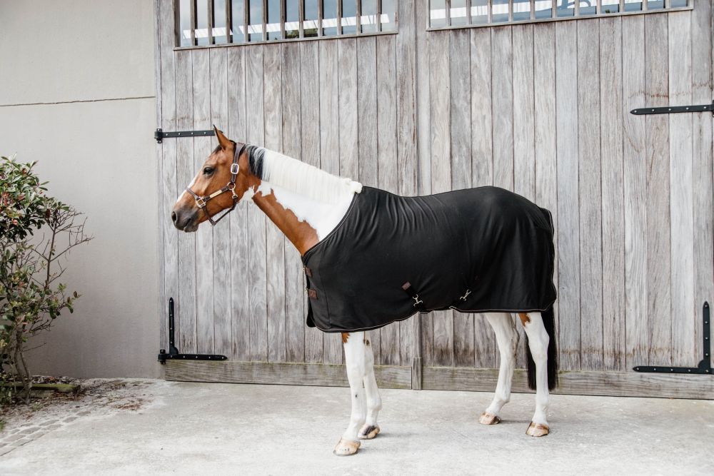 KENTUCKY® HORSEWEAR Abschwitzdecke Fleece, schwarz
