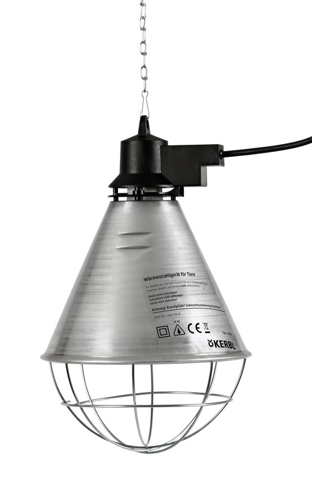 KERBL Infrarot-Wärmestrahlgerät - Durchmesser 21 cm