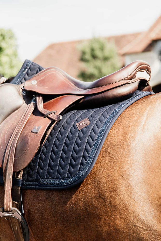 KENTUCKY® HORSEWEAR Schabracke Glitter Stone Springen, marine