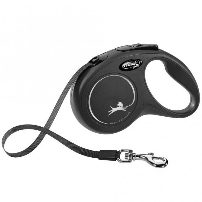 FLEXI Rollleine New CLASSIC Gurt - 5m