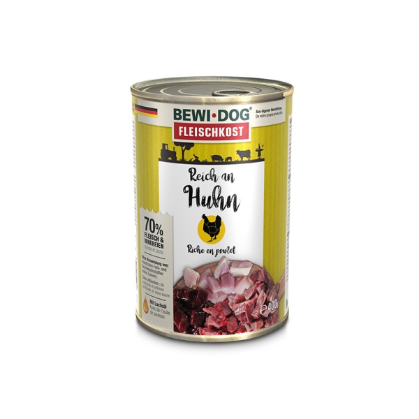 BEWI DOG® reich an Huhn
