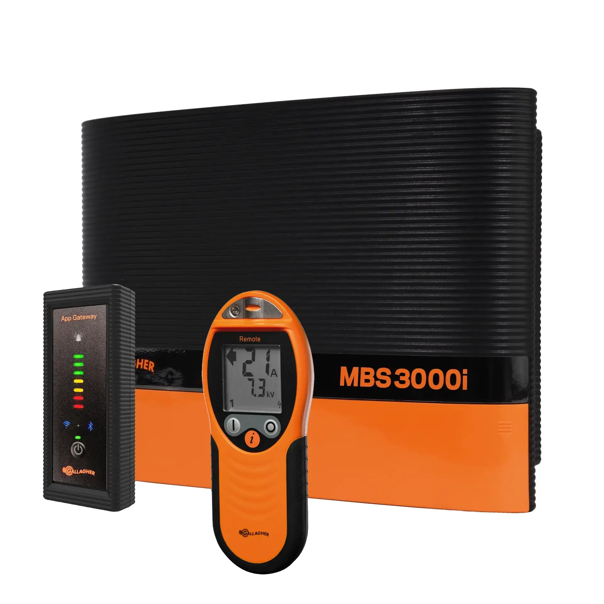 GALLAGHER MBS3000i Weidezaungerät mit App + kostenloser Fernbedienung