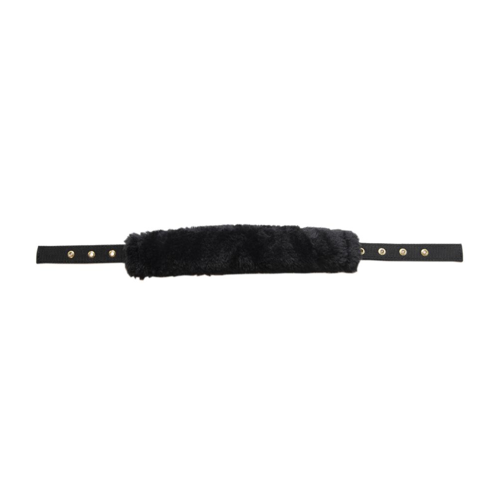 KENTUCKY® HORSEWEAR Genickstück für Lammfell Transport-Halfter, schwarz