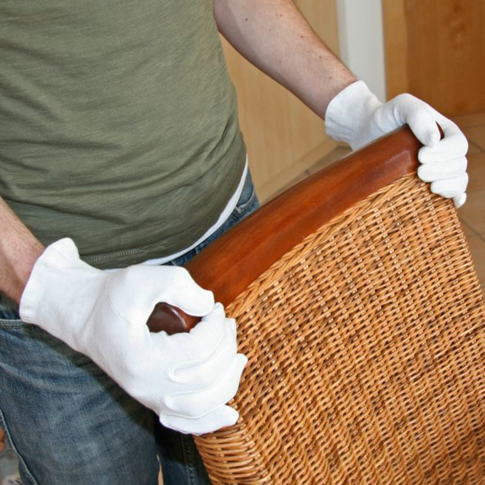 Baumwoll-Trikot-Handschuh DermaTex