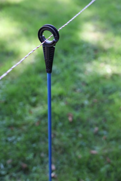 AKO Oval-Fiberglaspfahl Premium BLUE