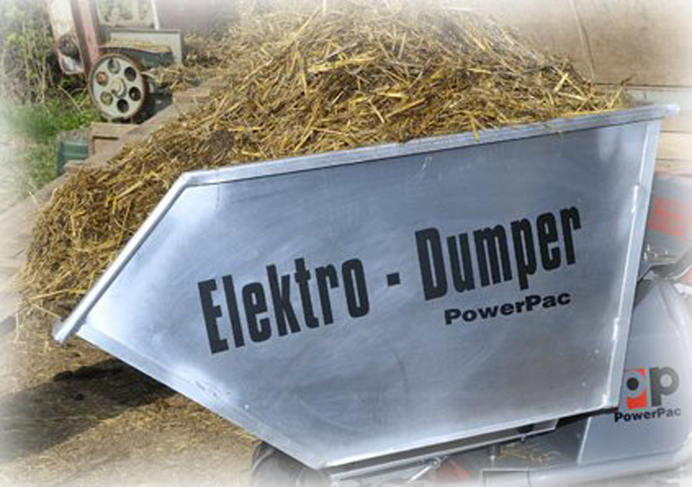 Motorschubkarre Multi-Dumper elektro Typ, 110 l