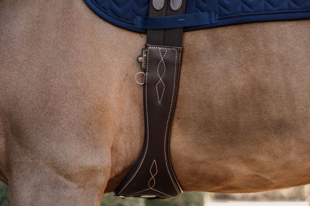 KENTUCKY® HORSEWEAR Gurt Anatomic, braun 