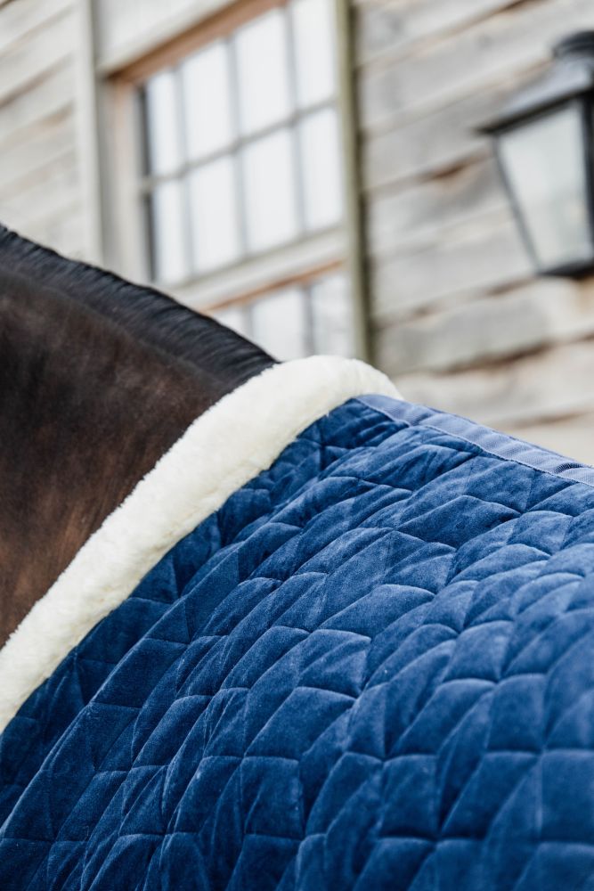 KENTUCKY® HORSEWEAR Turnierdecke Velvet, marine
