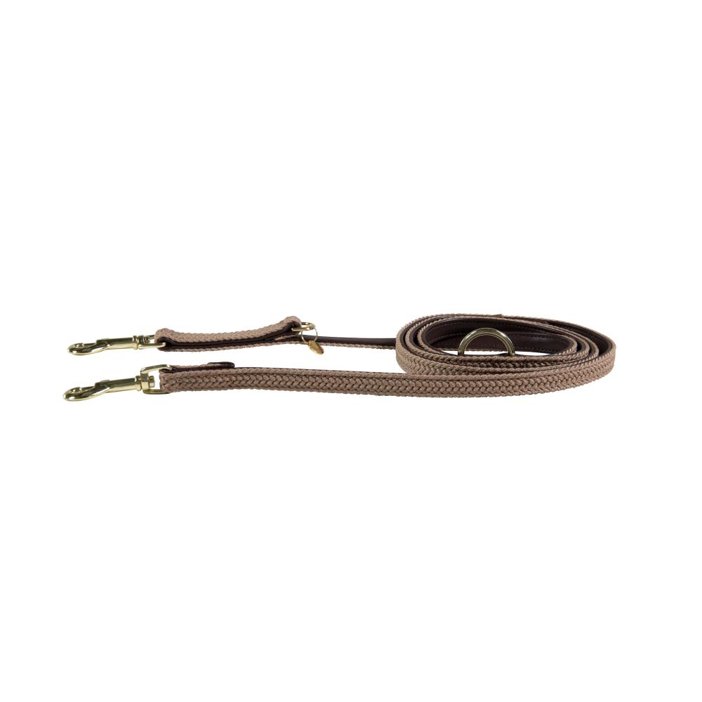 KENTUCKY® DOGWEAR Hundeleine geflochtenes Nylon 200 cm, beige