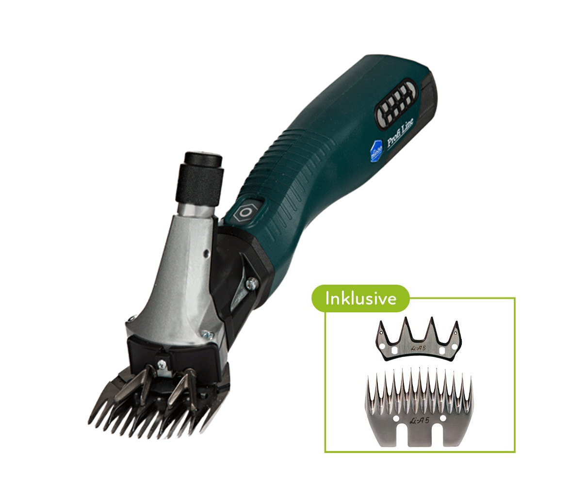 LISTER PROFI LINE AKKU SCHAF mit Messersatz LI A 5