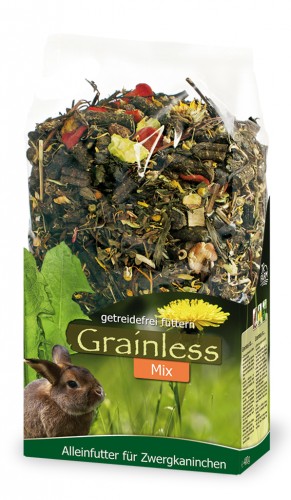 JR FARM Grainless Mix Zwergkaninchen 650g
