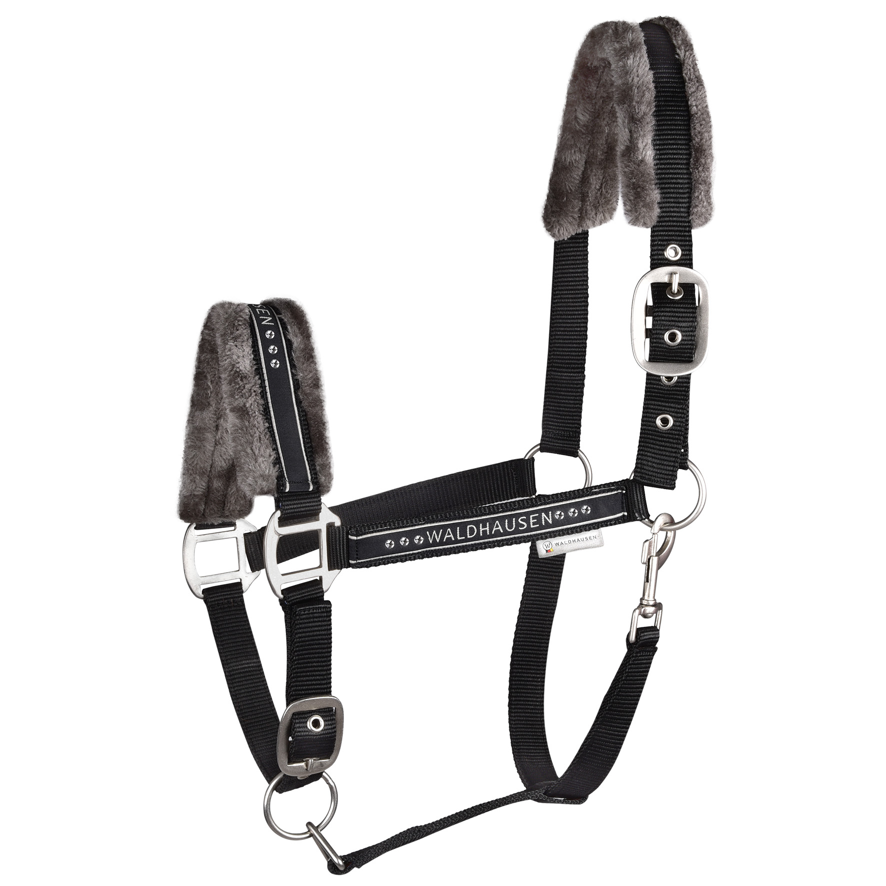 WALDHAUSEN Halfter Elegant, schwarz