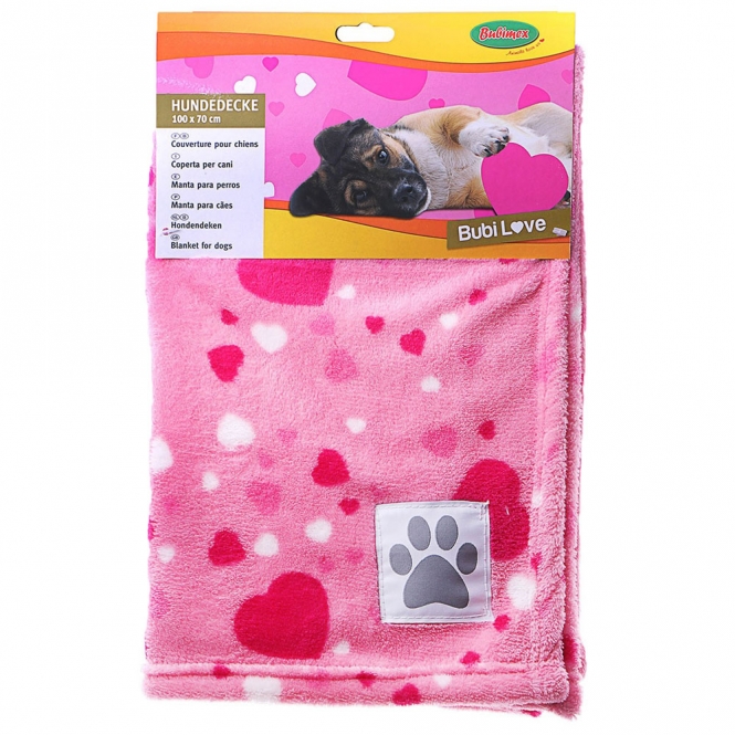 Bubimex Bubi Love Hundedecke Herzen
