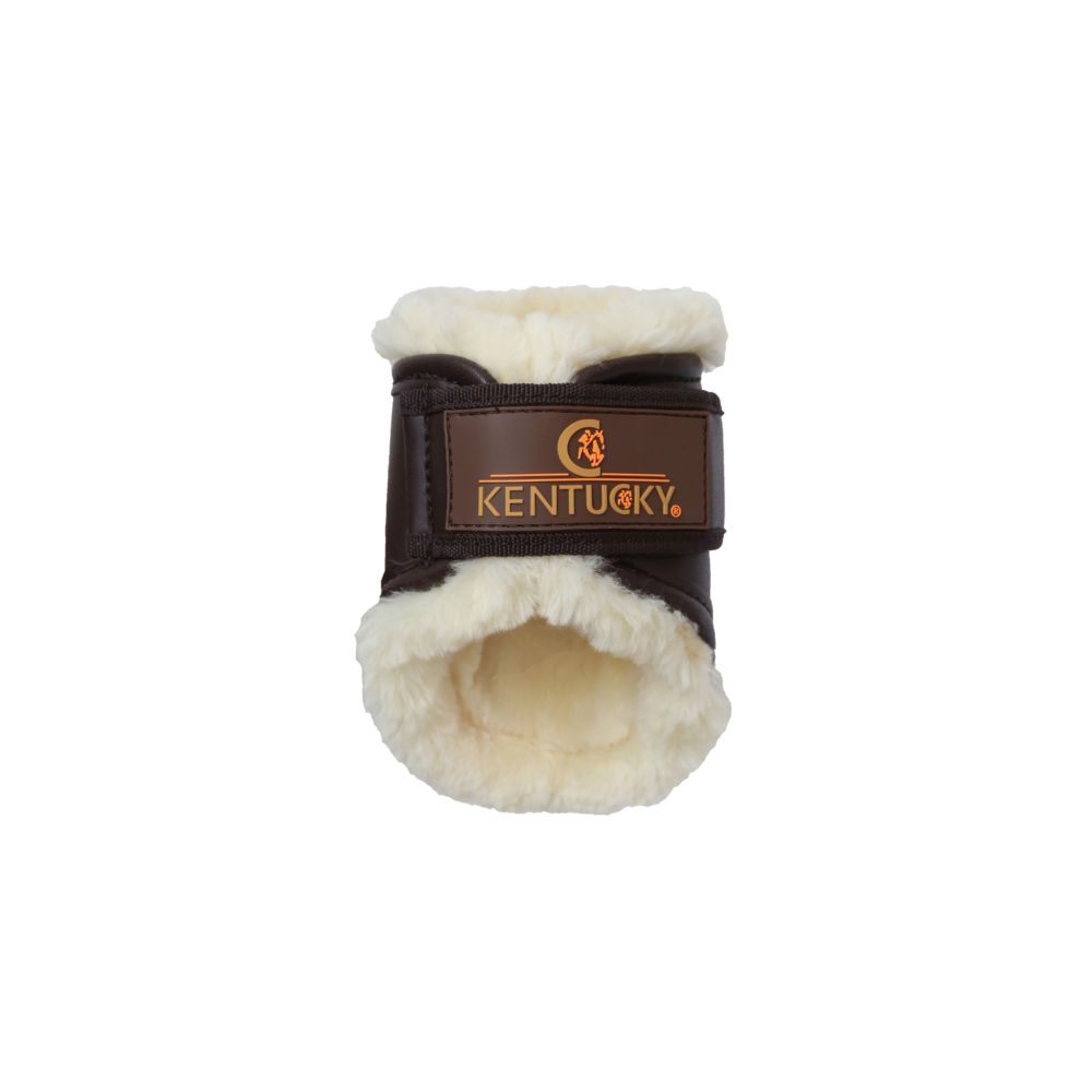 KENTUCKY® HORSEWEAR Streichkappen Kunstleder, braun