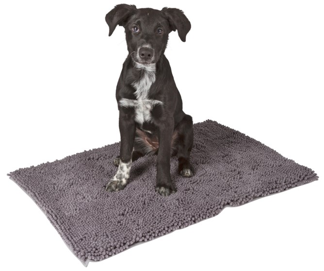 KERBL Superbed Schmutzfangmatte, 100 x 65 cm, grau