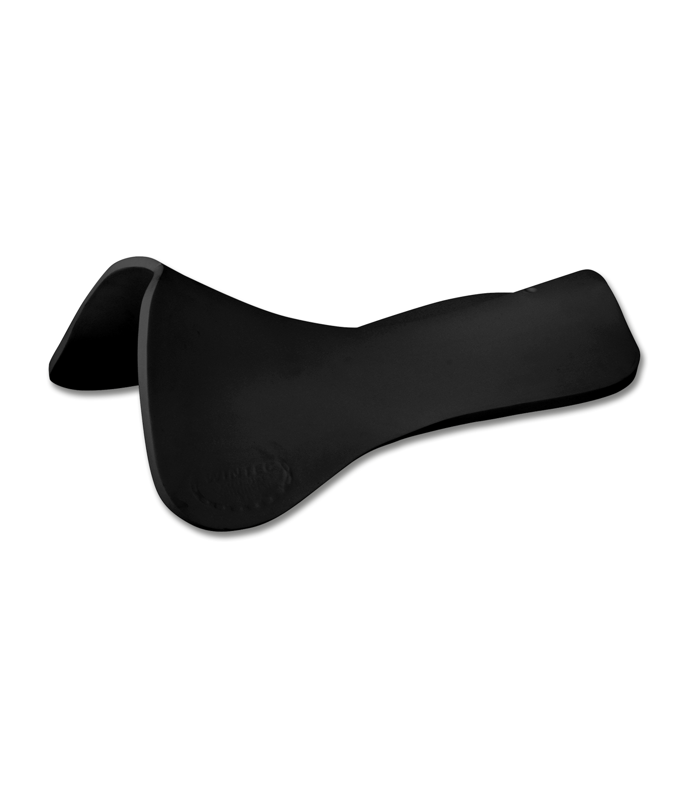 WINTEC Comfort Pad Standard in Schwarz, anatomisch geformt zur Stoßdämpfung und Druckverteilung unter dem Sattel.