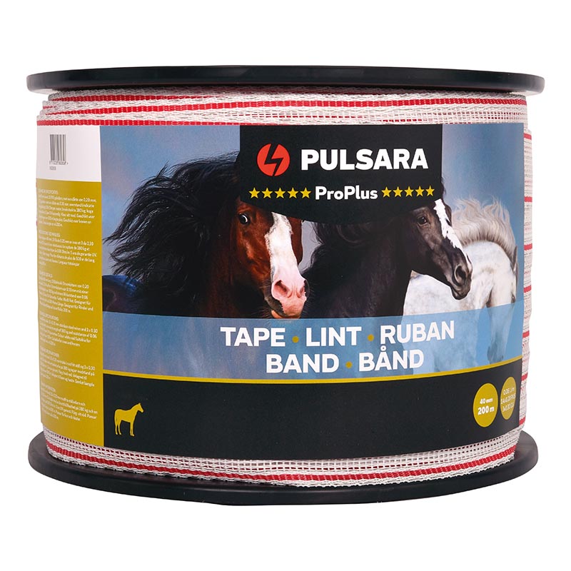 PULSARA Breitband ProPlus; 40 mm; weiß/rot
