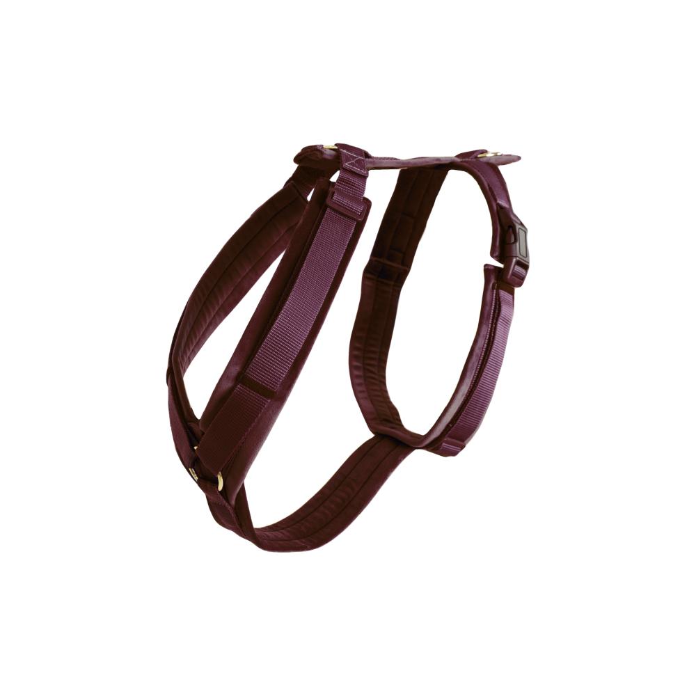 KENTUCKY® DOGWEAR Hundegeschirr Aktiv aus Samt, bordeaux