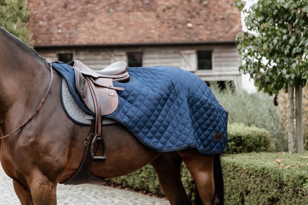 KENTUCKY® HORSEWEAR Ausreitdecke 160 g, marine