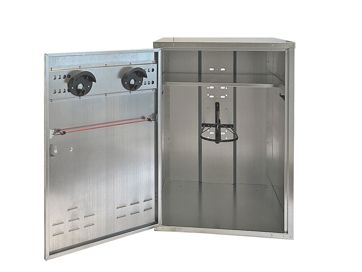 GROWI® Westernsattelschrank mit Vorrichtung für Vorhangschloss, 75 cm breit