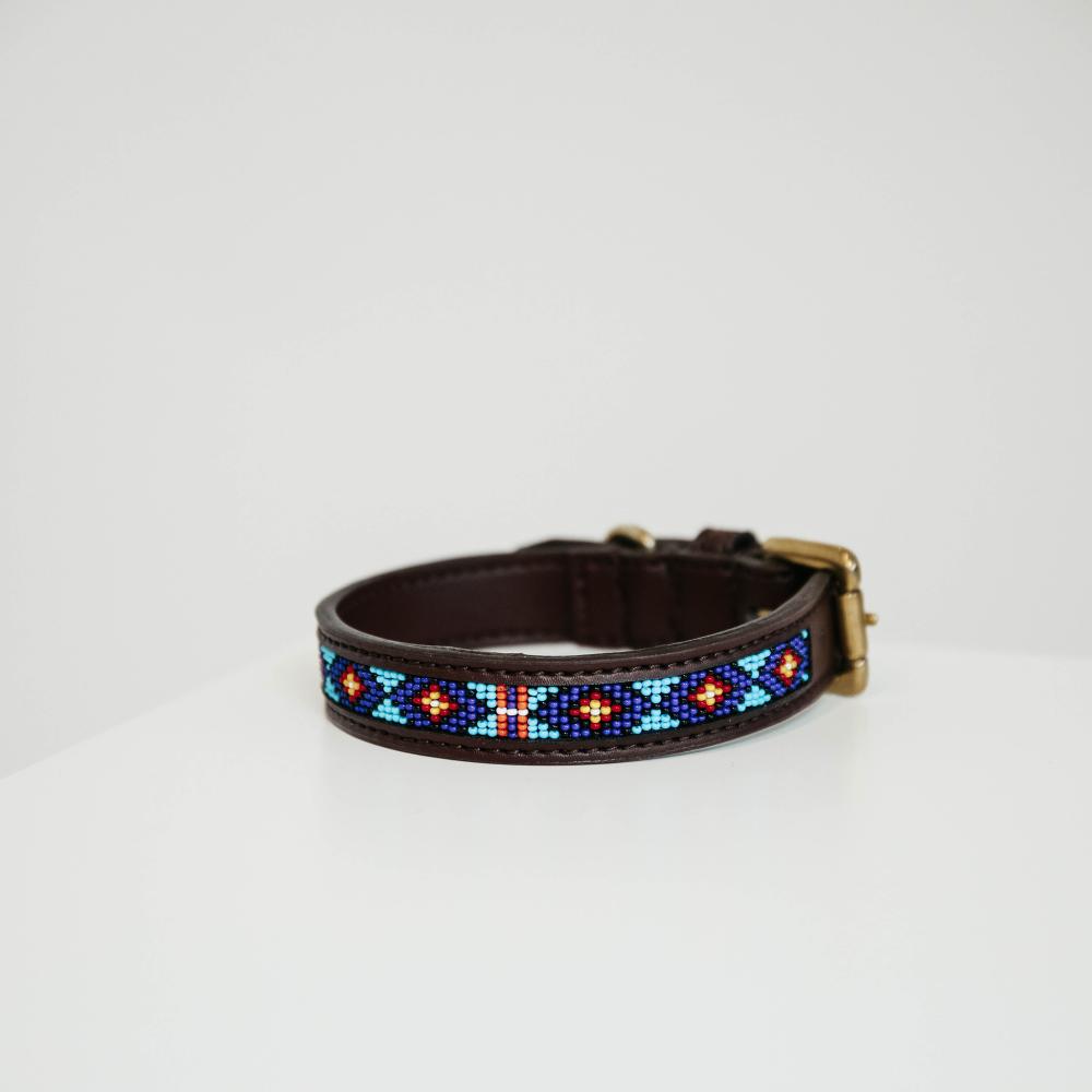 KENTUCKY® DOGWEAR Hundehalsband Pearls, blau
