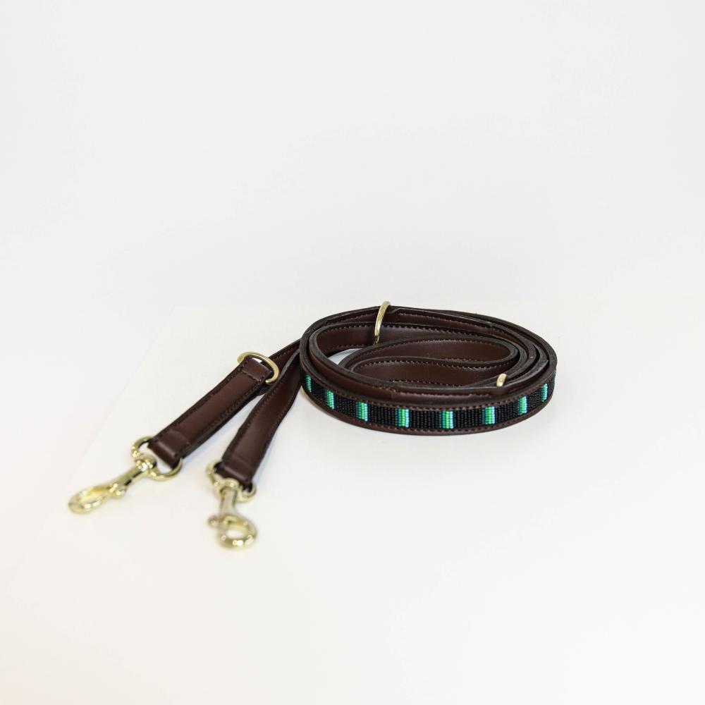 KENTUCKY® DOGWEAR Hundeleine Pearls 250 cm, schwarz